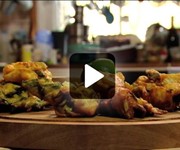 Allegra McEvedy's bok choy fritters recipe